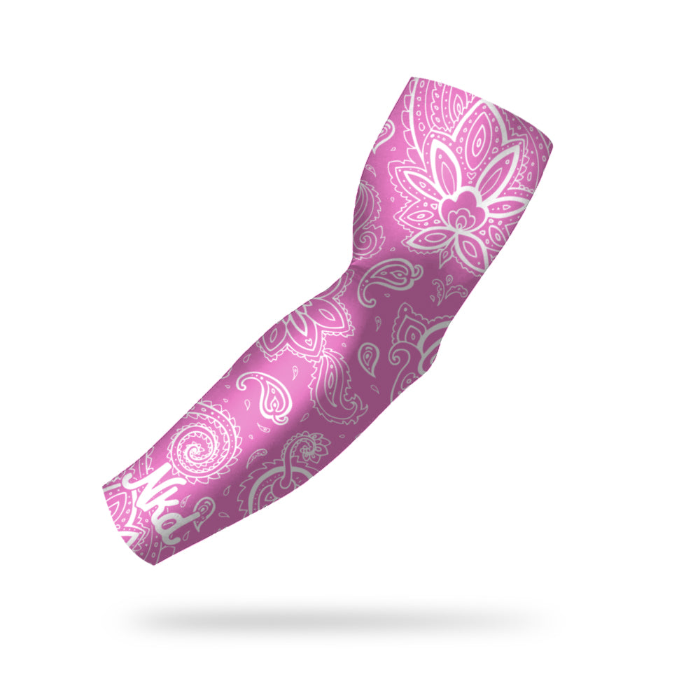 Pink Paisley Compression Sleeve