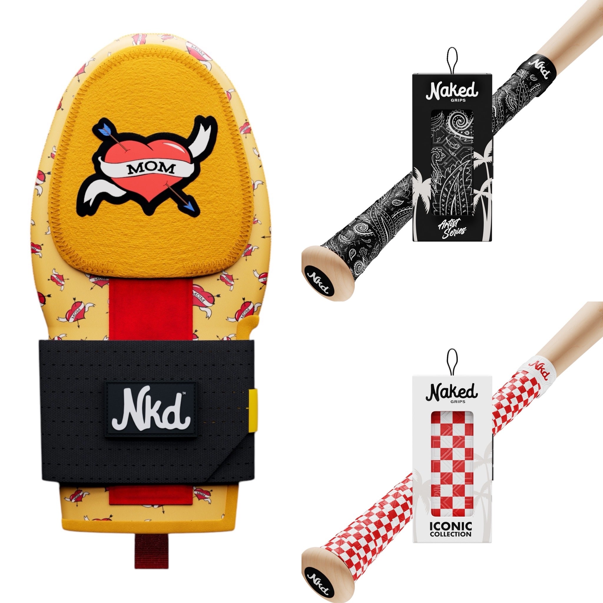 2 Grips + Sliding Mitt Bundle