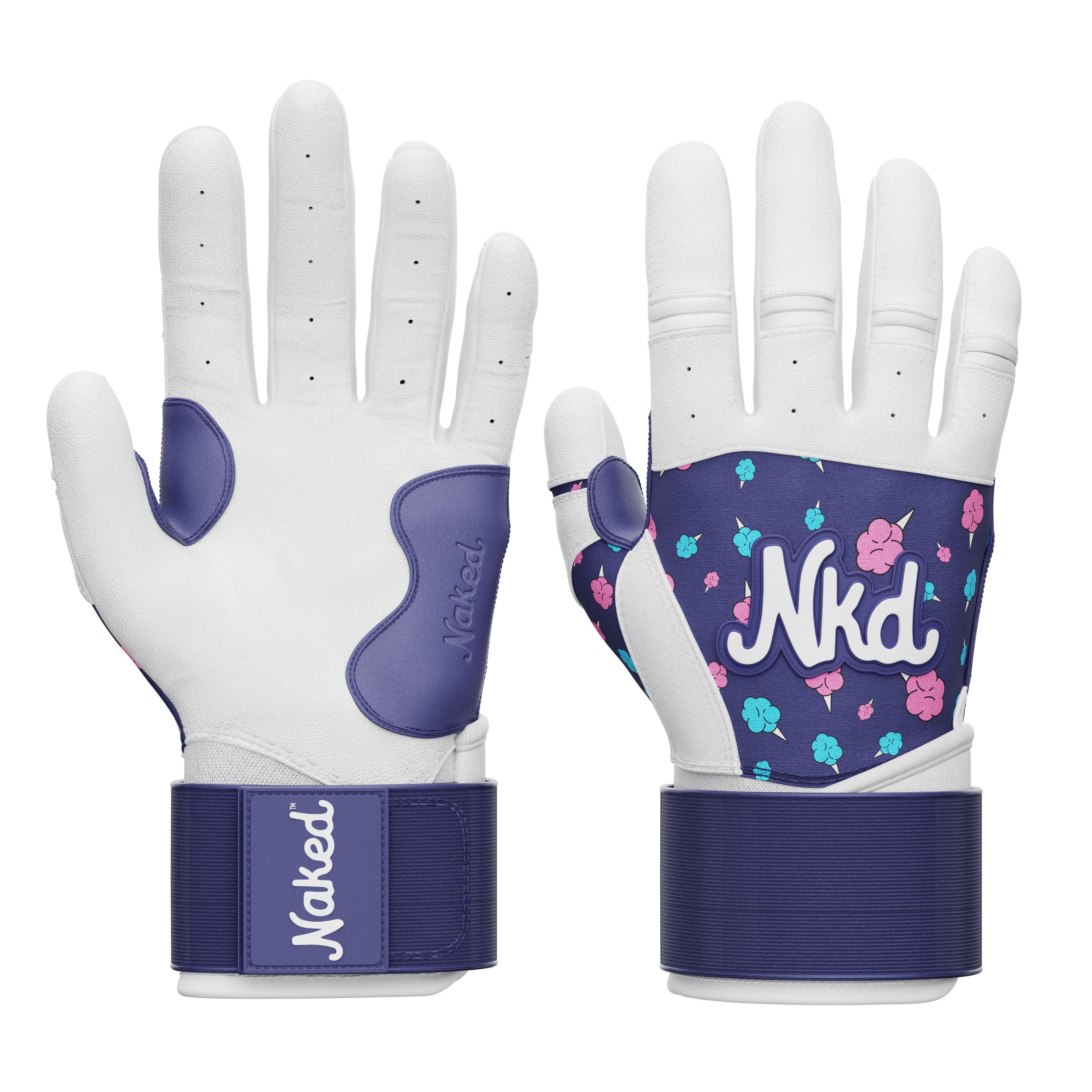 Cotton Candy Batting Gloves
