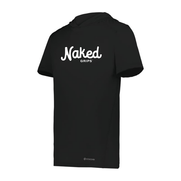 Naked Grips Men's Short Sleeve Hooded Tee